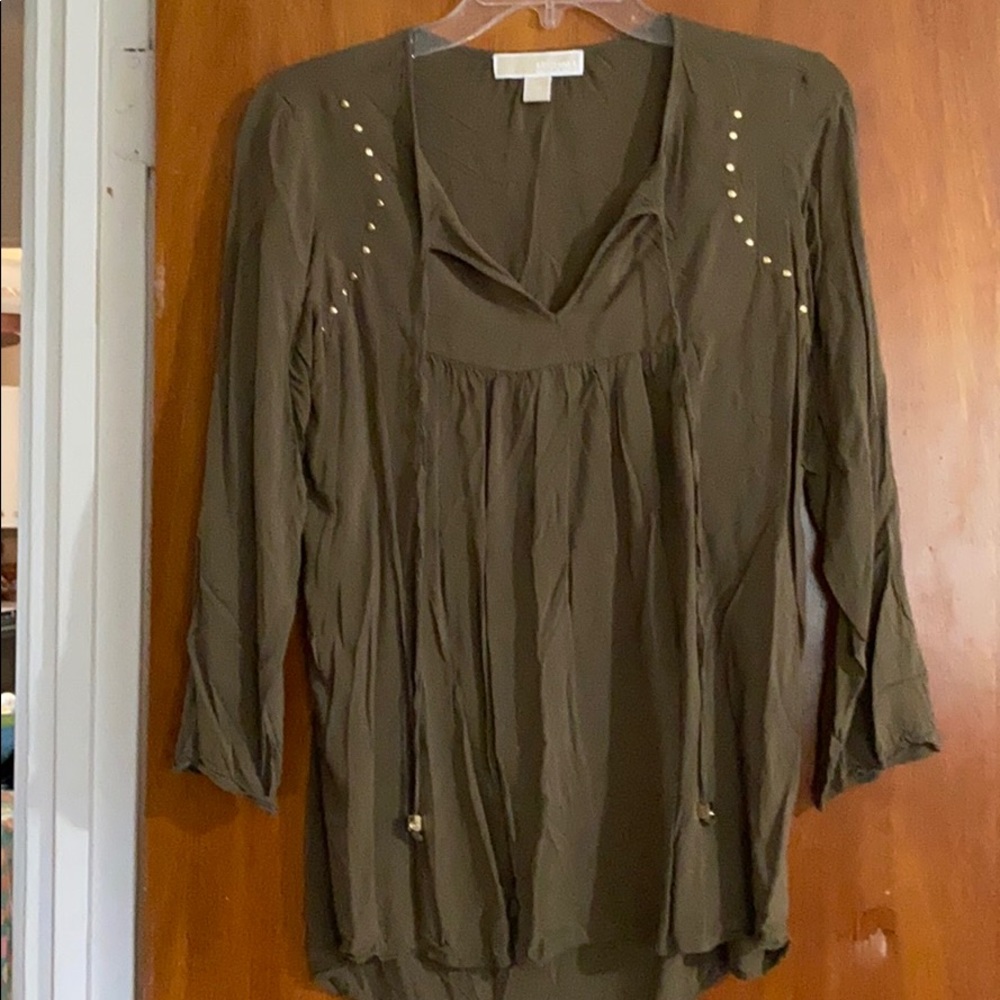 Michael Kors Studded Blouse